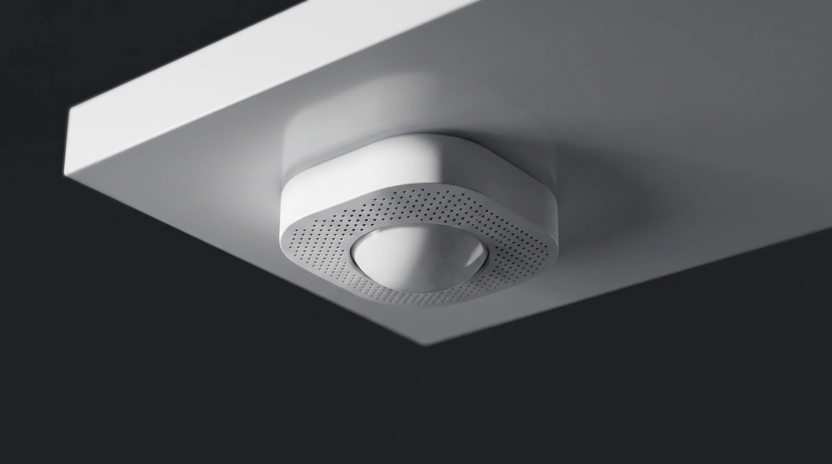 Environment Sensor installed on a ceiling surface
