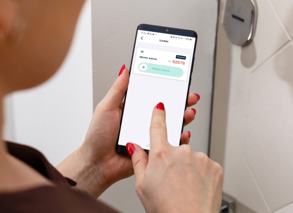 STEM smart lockers product view